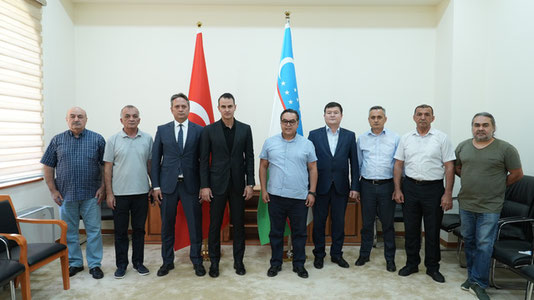 Turkish Cinematography Agency’s Director Erkin Yilmaz and his deputy Kemal Uysal visited Uzbekistan