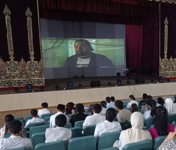 Sharqshunoslik universitetida “Baron 2. Sogʻinch” filmi namoysh etildi