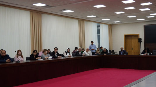 A meeting was held on the activities of the House of Cinematographers and the Museum of Cinematography and the new expositions reflected in it