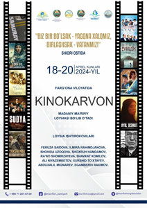 "Kinokarvon" will continue its creative tours in Fergana